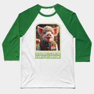 Pig Baseball T-Shirt